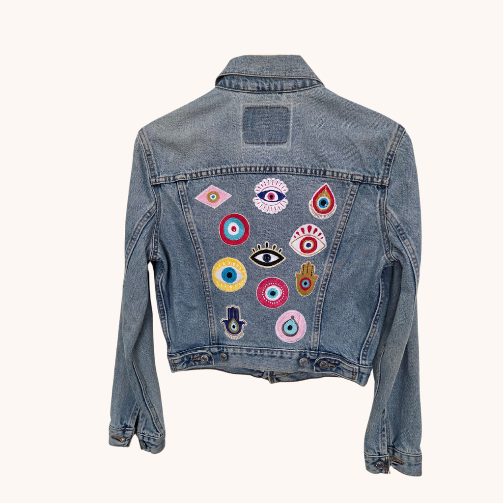 Evil Eye Jean Jacket