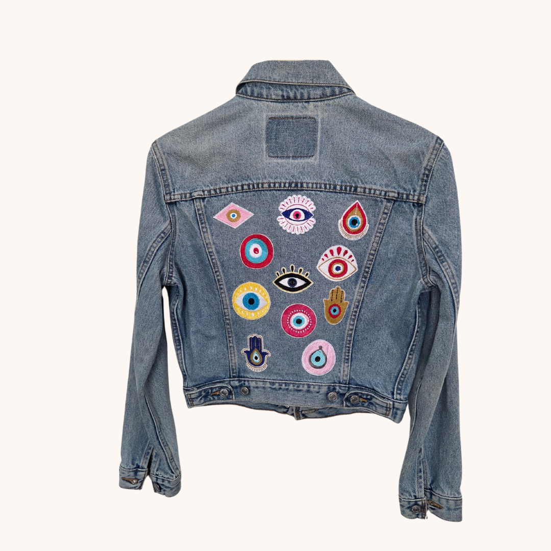 Evil Eye Jean Jacket
