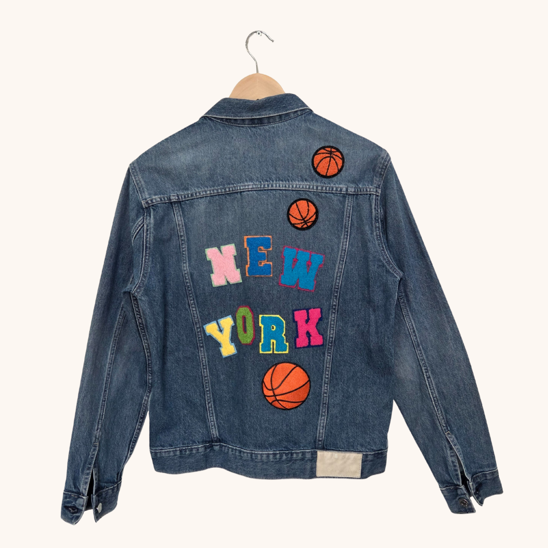 NY Basketball Jean Jacket
